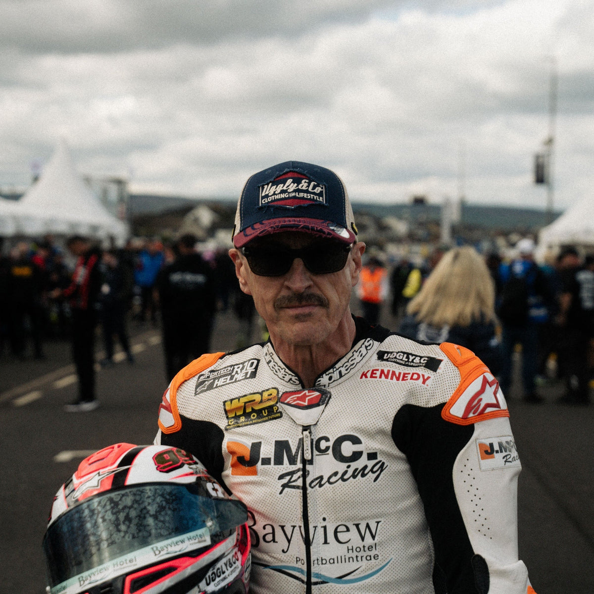 Diamond Trucker Hat x Jeremy McWilliams #99 - Swagger & Jacks Ltd