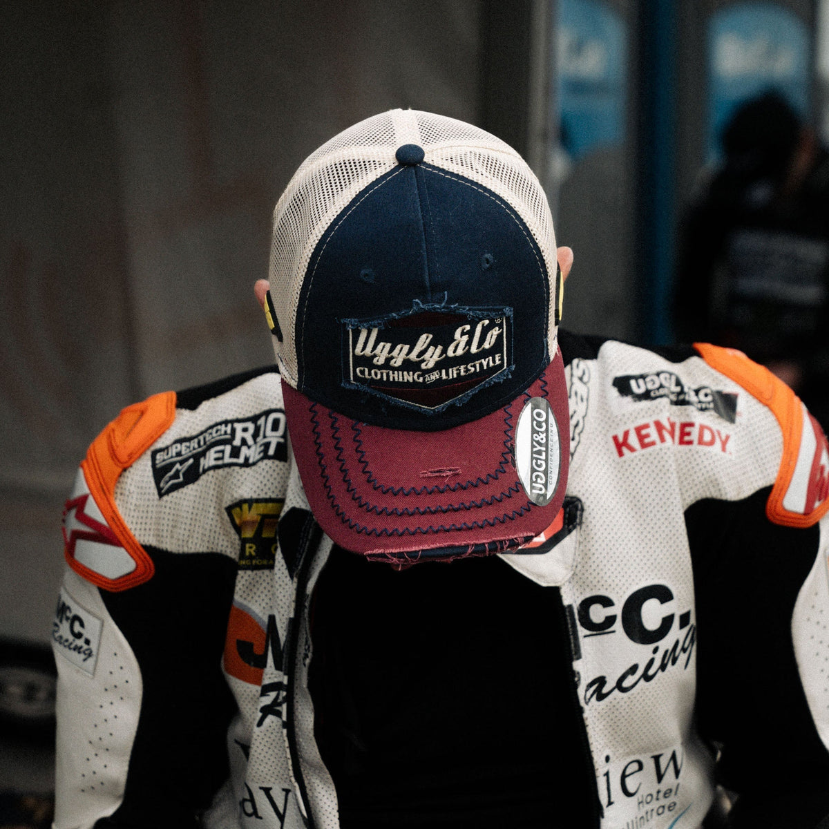 Diamond Trucker Hat x Jeremy McWilliams #99 - Swagger & Jacks Ltd