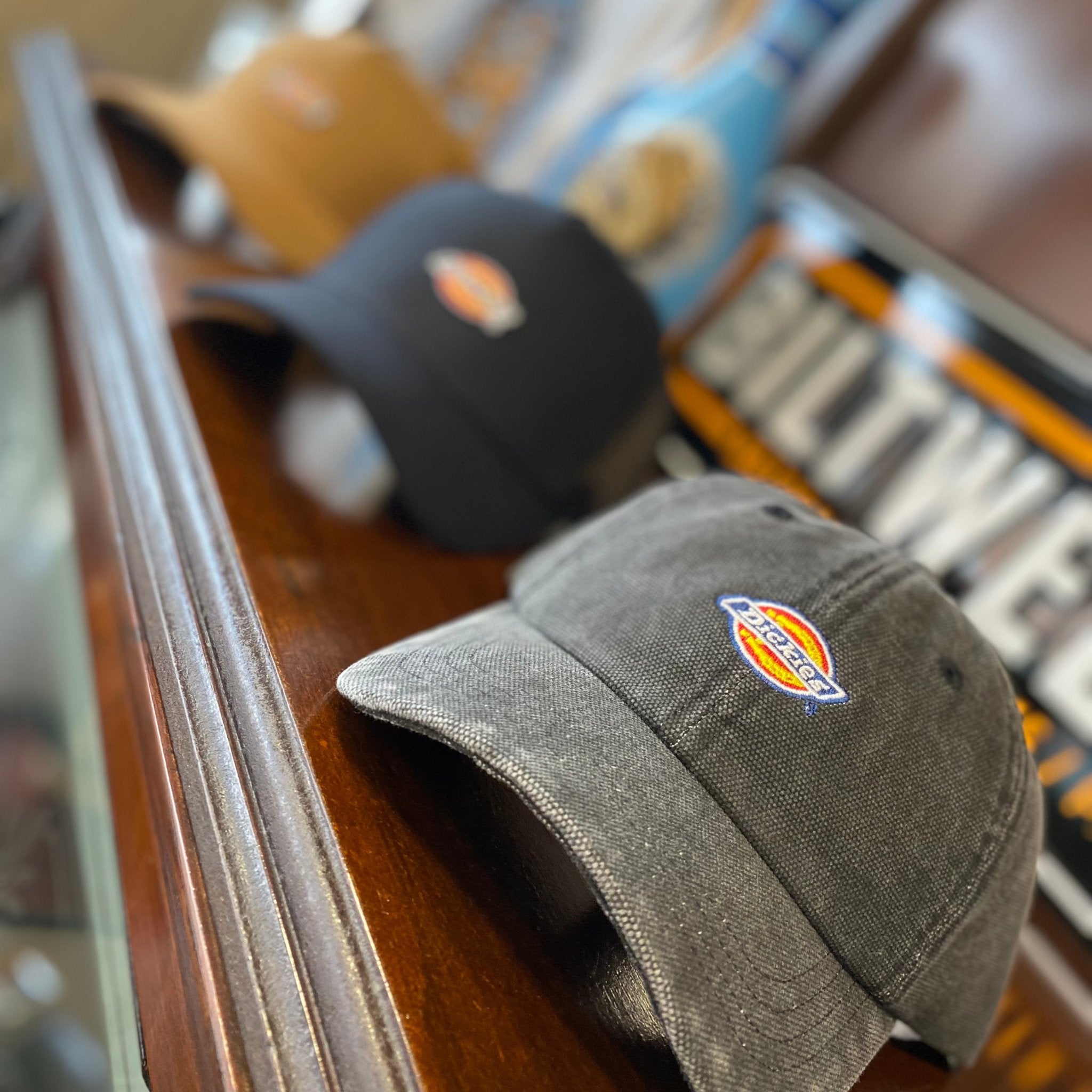 Dickies Hardwick Cap Black - Swagger & Jacks Ltd
