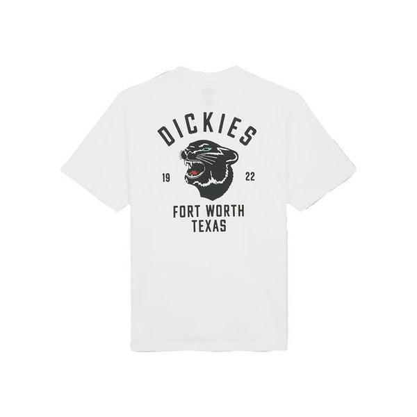 Dickies Panther T-Shirt White - Swagger & Jacks Ltd