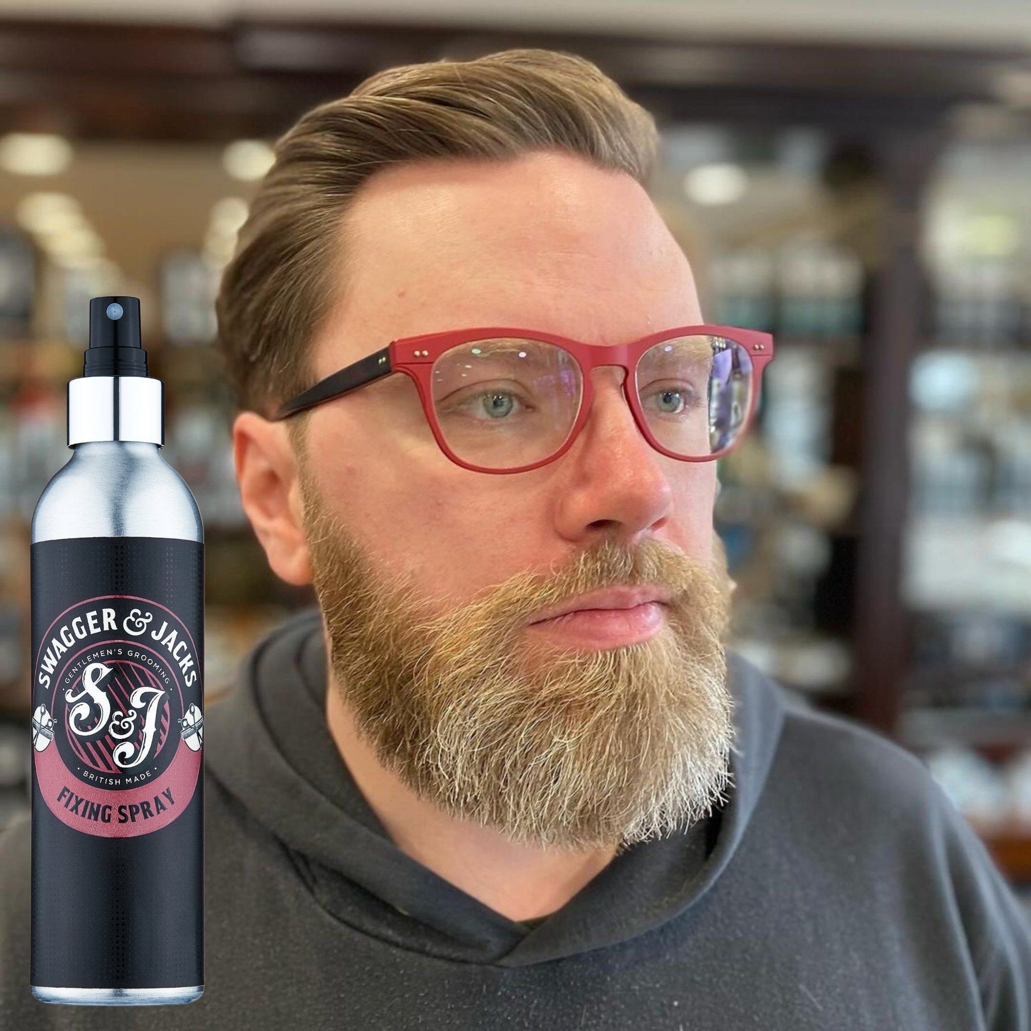 Swagger & Jacks Vegan Thickening & Fixing Spray – volumising hair spray for fine or thinning hair