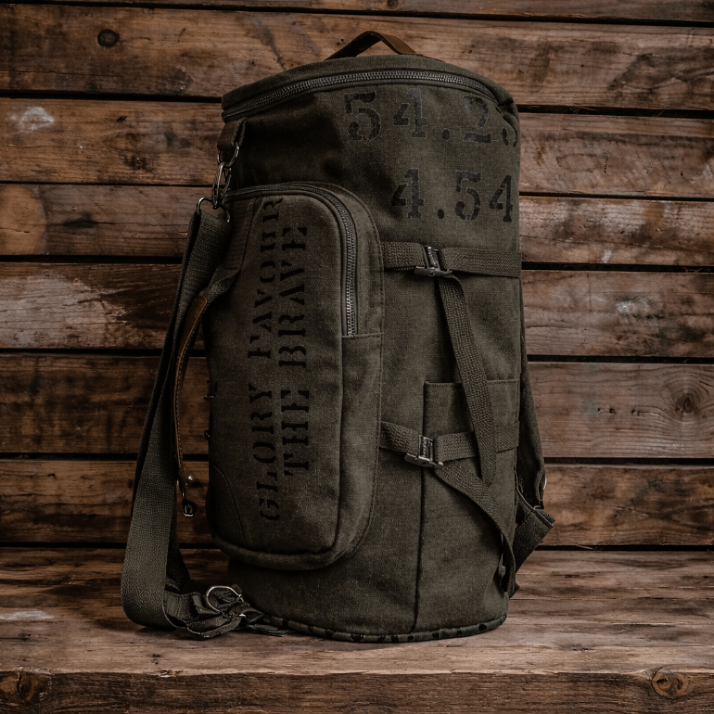 Green 'Aviation' Duffle Bag - Swagger & Jacks Ltd