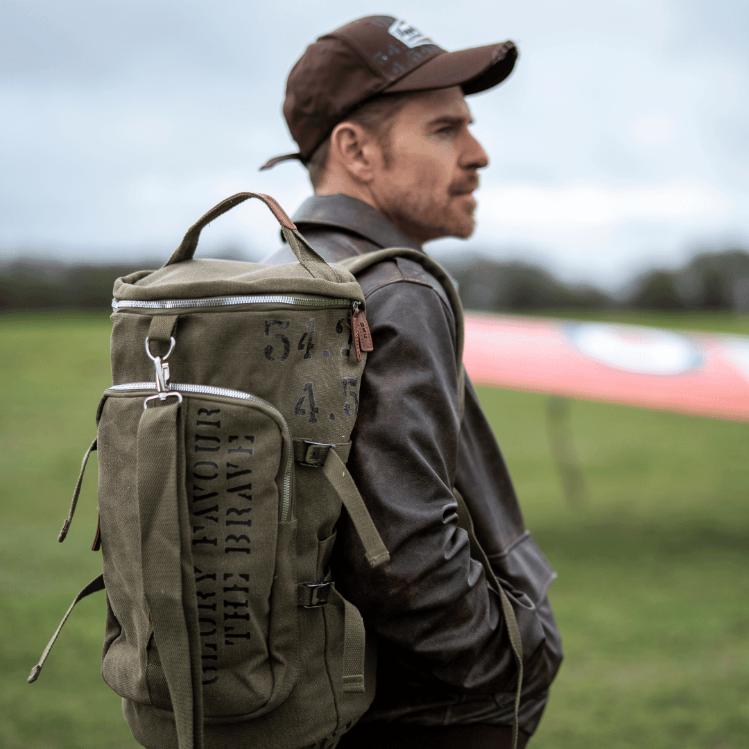 Green 'Aviation' Duffle Bag - Swagger & Jacks Ltd