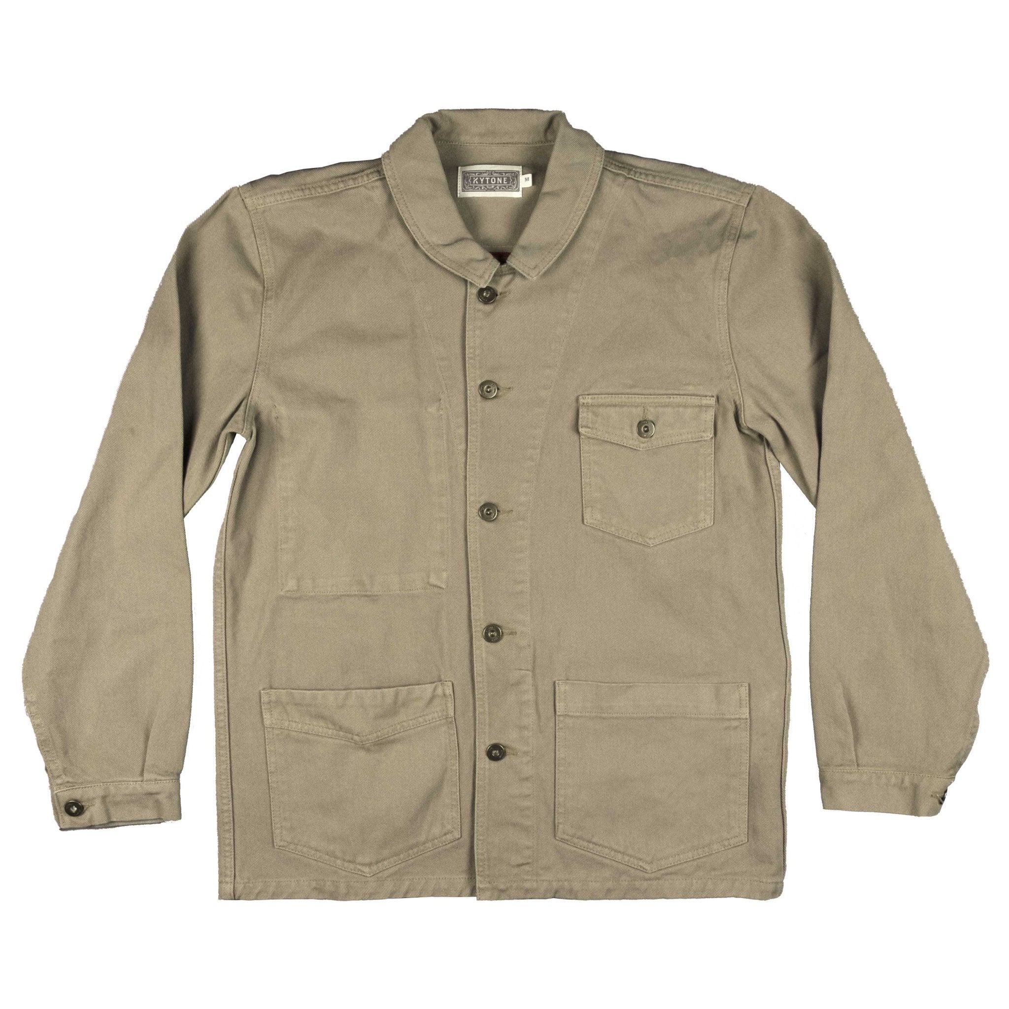 Kytone Chief Worker Jacket Beige - Swagger & Jacks Ltd