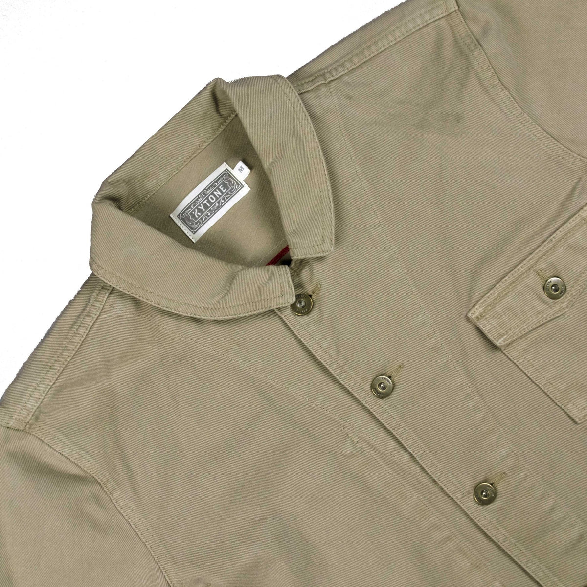 Kytone Chief Worker Jacket Beige - Swagger & Jacks Ltd