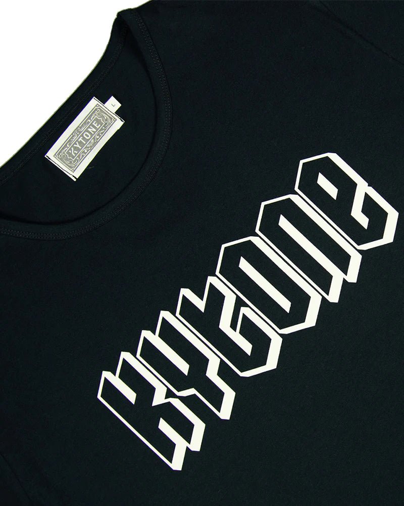 Kytone Metal Black Tee - Swagger & Jacks Ltd