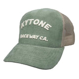 Kytone RaceWay Cap Green Suede - Swagger & Jacks Ltd