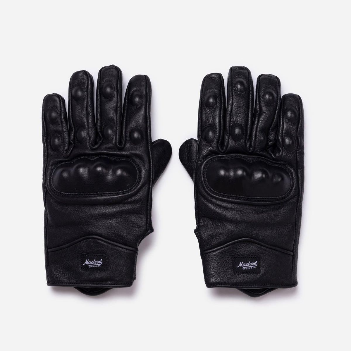 MacLeod Motor Rebel Black Motorcycle Gloves - Swagger & Jacks Ltd