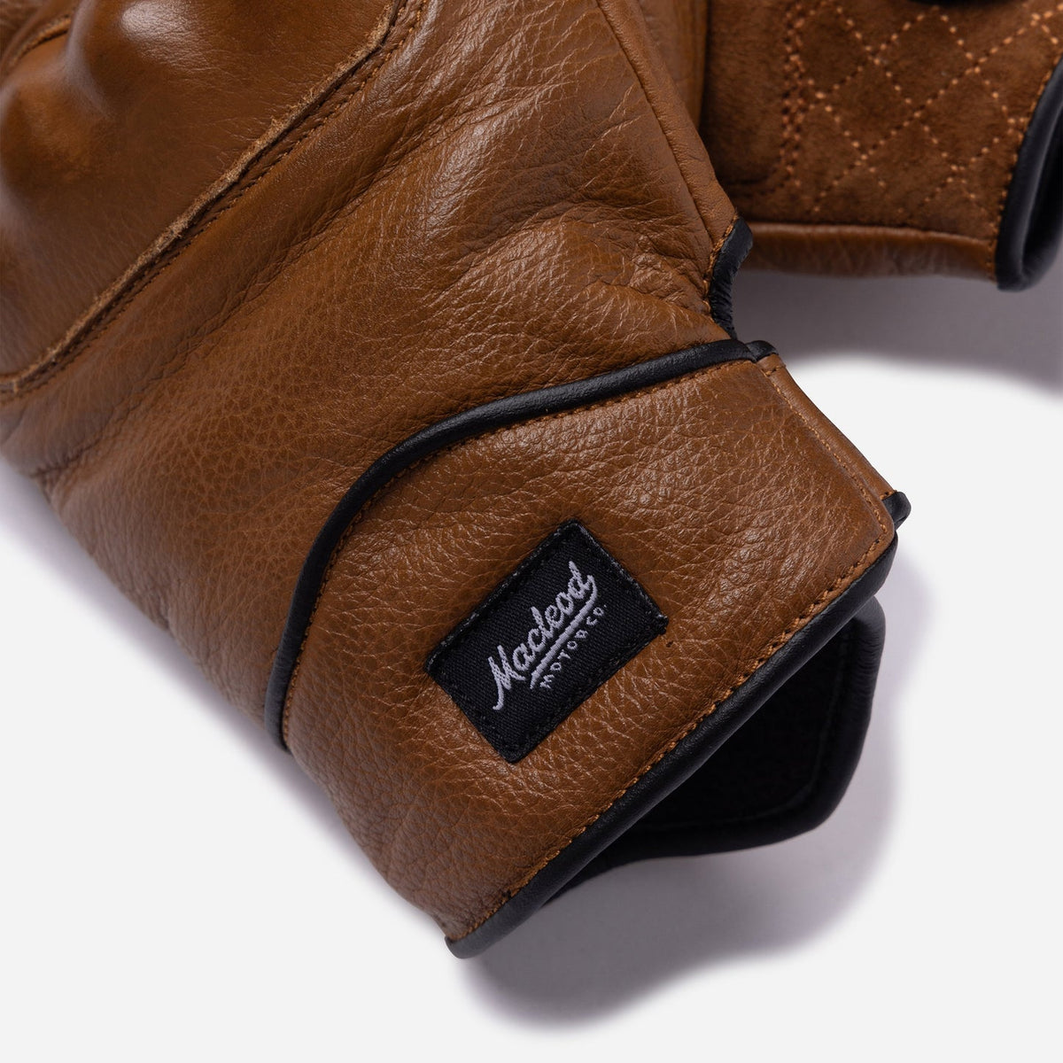 MacLeod Motor Rebel Brown Motorcycle Gloves - Swagger & Jacks Ltd