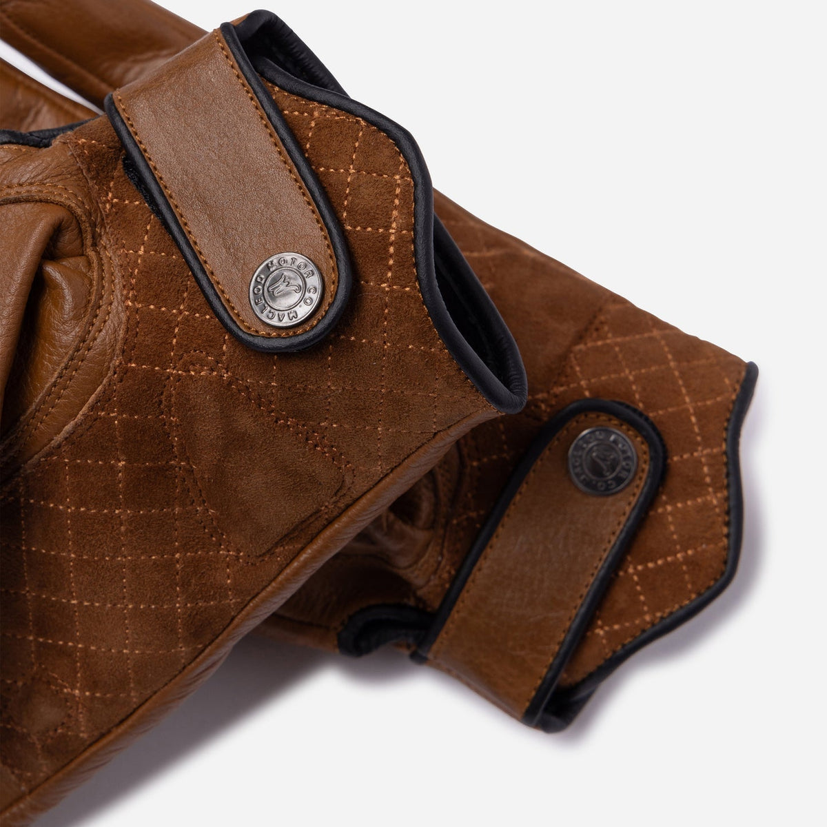 MacLeod Motor Rebel Brown Motorcycle Gloves - Swagger & Jacks Ltd
