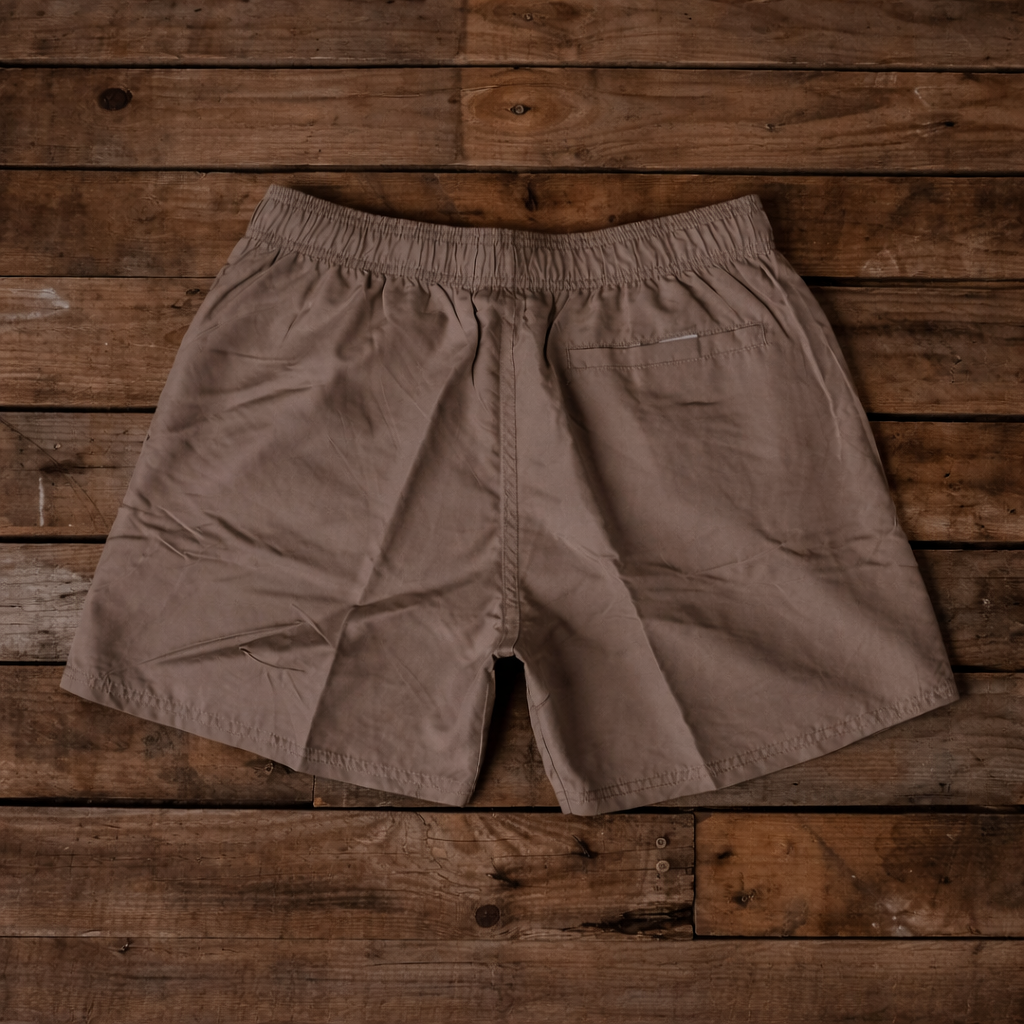 Uggly & Co Beige Diamond Swim Shorts