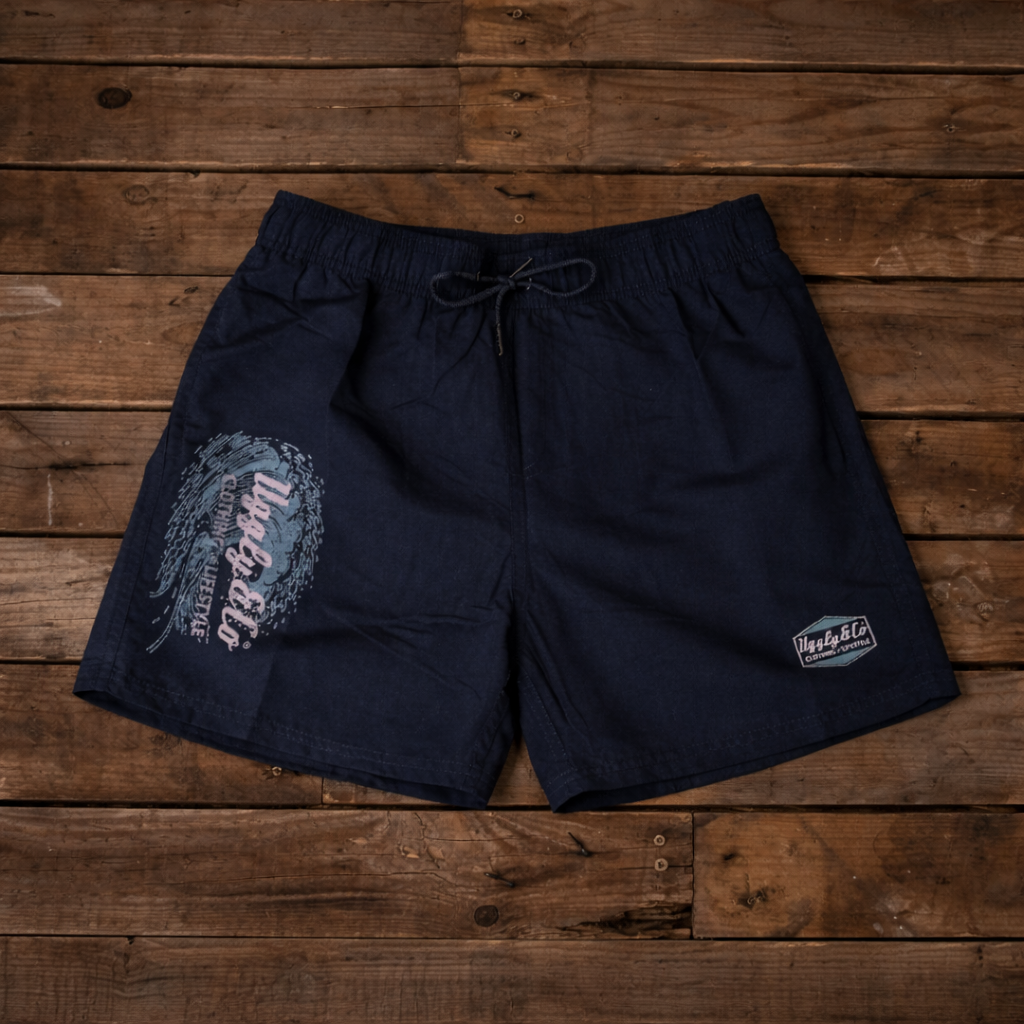 Uggly & Co Blue Diamond Swim Shorts