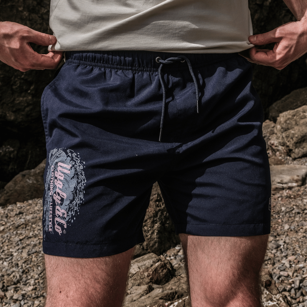 Uggly & Co Blue Diamond Swim Shorts