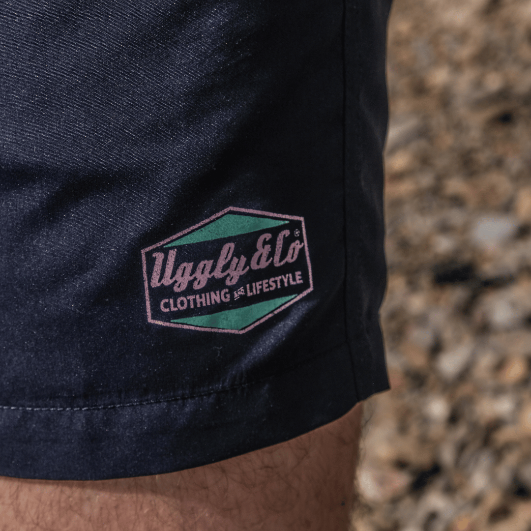 Uggly & Co Blue Diamond Swim Shorts