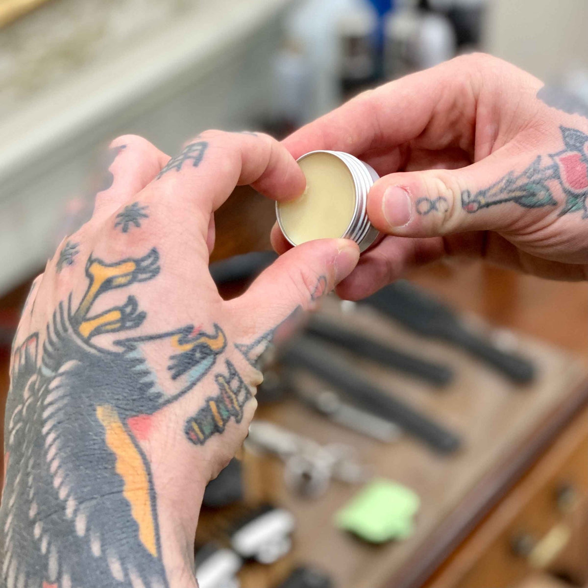 Moustache Wax + Kent Handmade Moustache Styling Comb - Swagger & Jacks Ltd