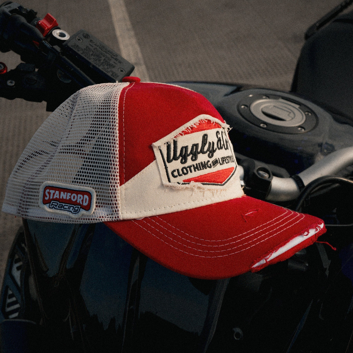 Smokin’ Red Label Diamond Trucker Hat - Swagger & Jacks Ltd