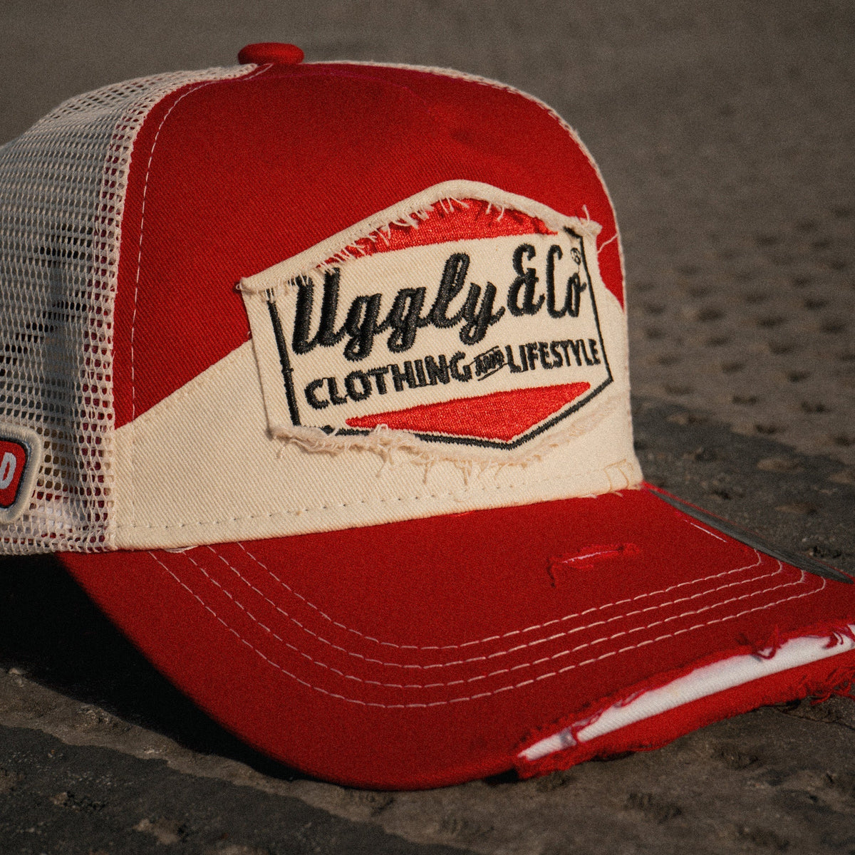 Smokin’ Red Label Diamond Trucker Hat - Swagger & Jacks Ltd