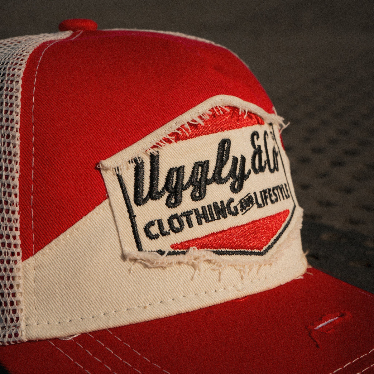 Smokin’ Red Label Diamond Trucker Hat - Swagger & Jacks Ltd