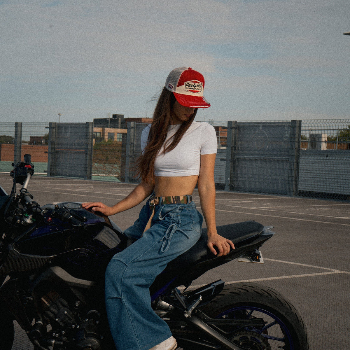 Smokin’ Red Label Diamond Trucker Hat - Swagger & Jacks Ltd