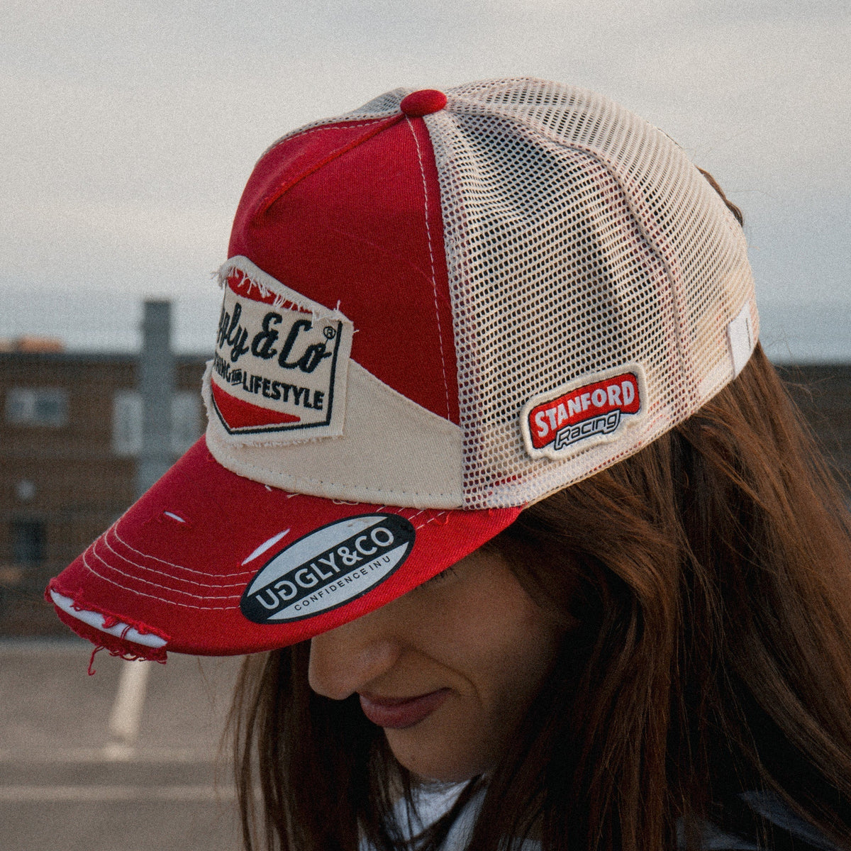 Smokin’ Red Label Diamond Trucker Hat - Swagger & Jacks Ltd