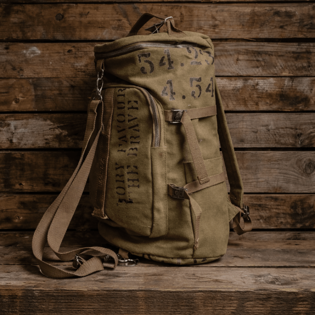 Uggly & Co Beige 'Aviation' Duffle Bag - Swagger & Jacks Ltd