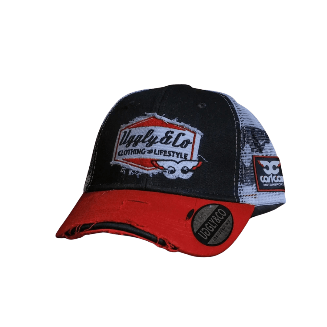 Uggly & Co Carl Cox Motorsport x Diamond Trucker Cap - Swagger & Jacks Ltd