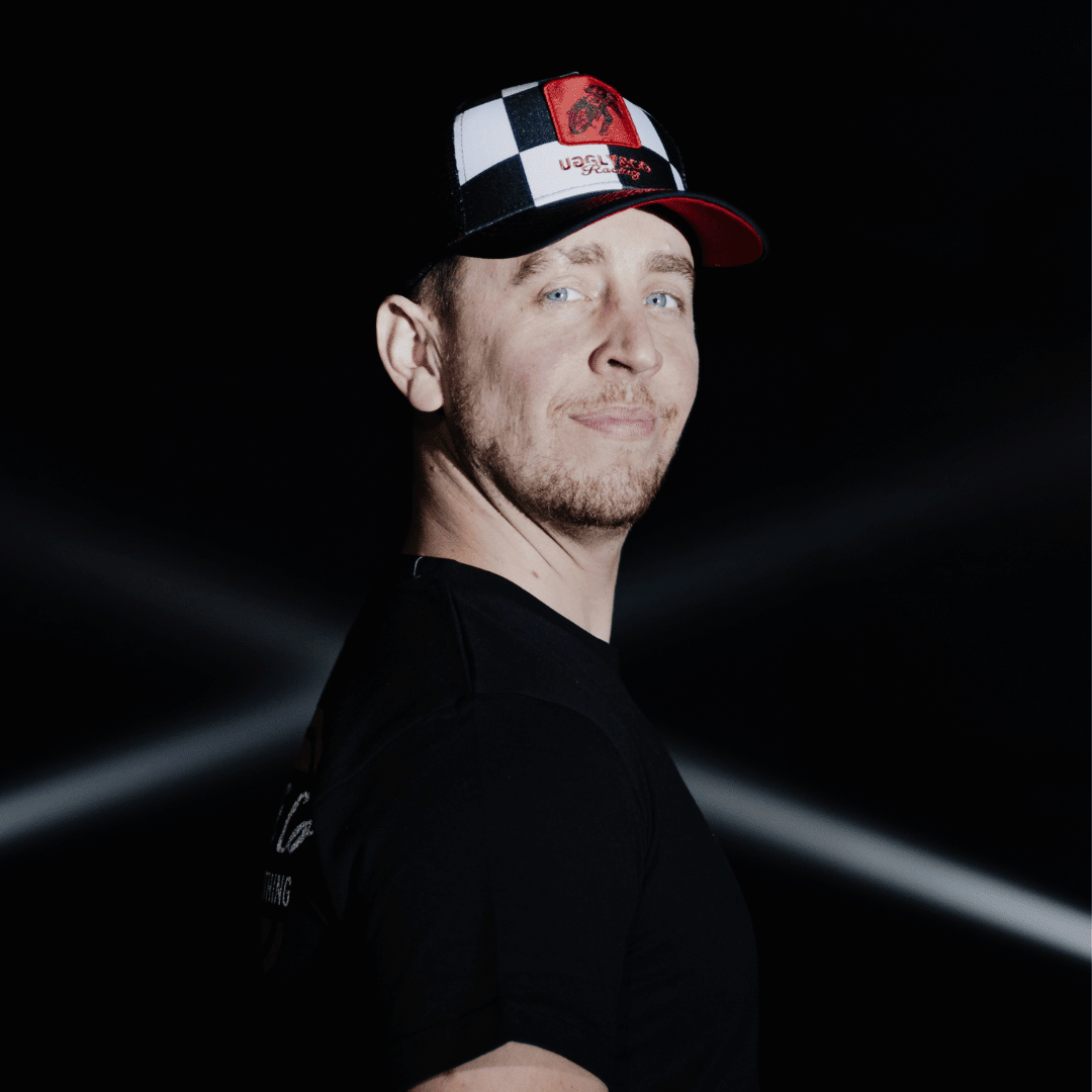 Uggly & Co Chequered Flat Track Trucker Hat - Swagger & Jacks Ltd