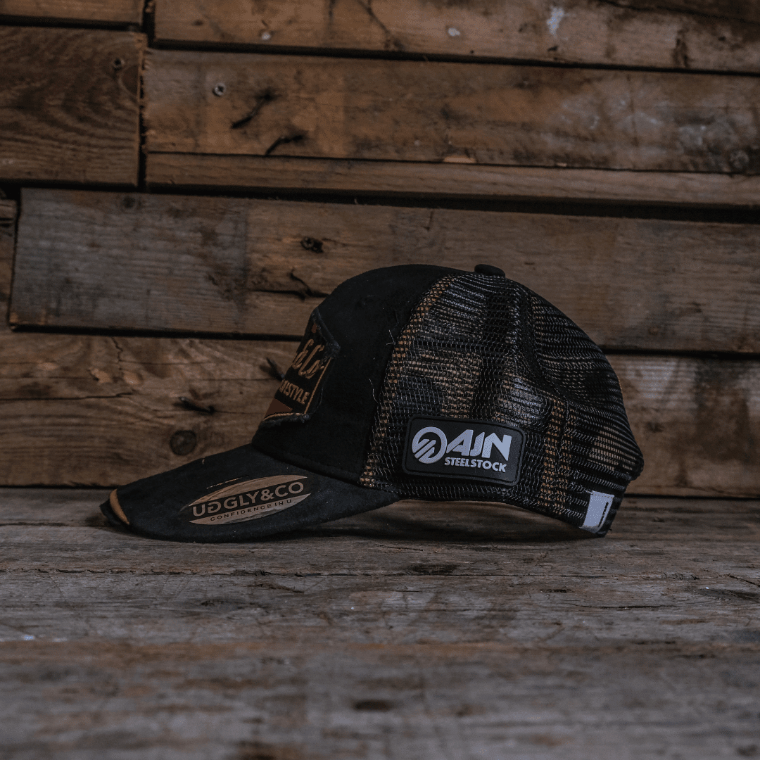 Uggly & Co Diamond Trucker Hat x Bathams Racing - Swagger & Jacks Ltd