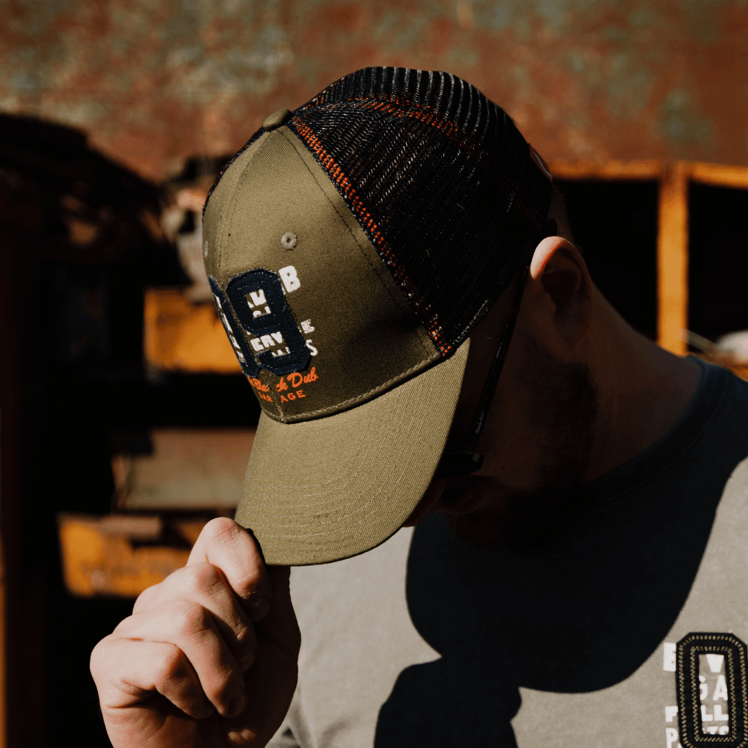Uggly & Co Green Parts & Spares '09' Trucker Hat - Swagger & Jacks Ltd