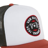 Von Dutch Foam Cap Brown/White/Blue - Swagger & Jacks Ltd
