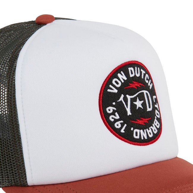 Von Dutch Foam Cap Brown/White/Blue - Swagger & Jacks Ltd