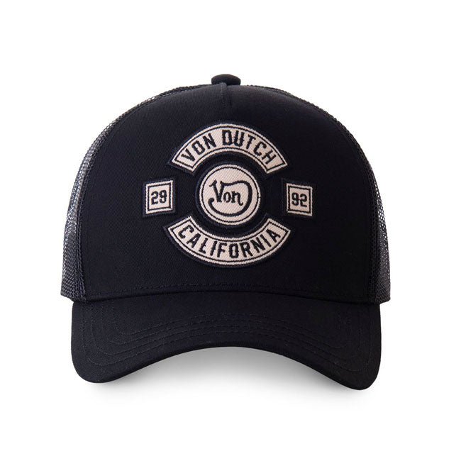 Von Dutch Heritage Cap California Black&White - Swagger & Jacks Ltd