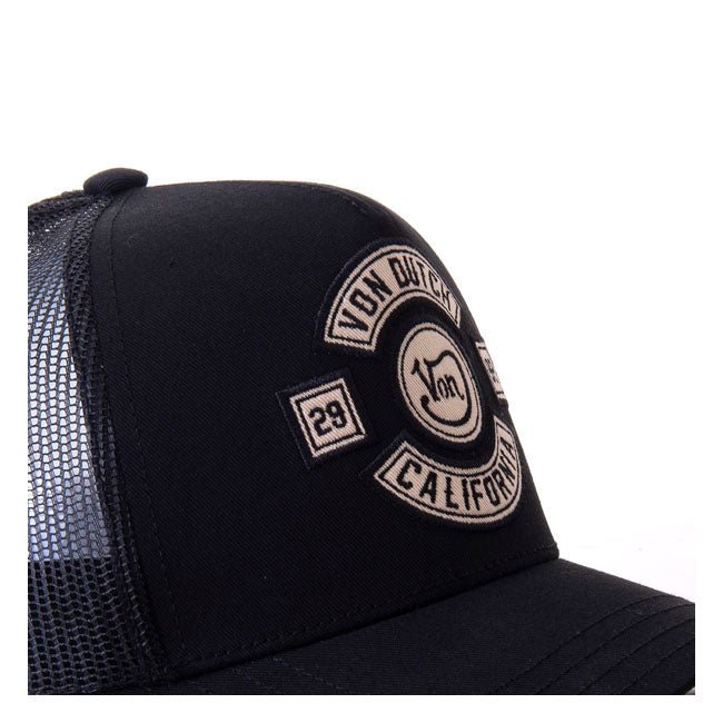 Von Dutch Heritage Cap California Black&White - Swagger & Jacks Ltd