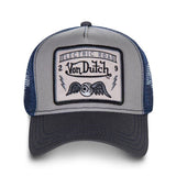 Von Dutch Heritage Cap Square Patch Blue - Swagger & Jacks Ltd