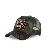 Von Dutch Heritage Cap Square Patch Camo - Swagger & Jacks Ltd