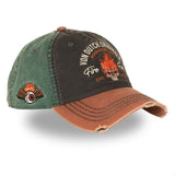 Von Dutch Retro Fire Fuel Cap Black/Brown/Green - Swagger & Jacks Ltd