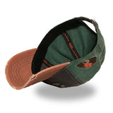 Von Dutch Retro Fire Fuel Cap Black/Brown/Green - Swagger & Jacks Ltd