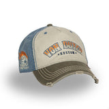 Von Dutch Retro Skull Cap Blue/Green - Swagger & Jacks Ltd