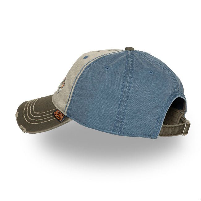 Von Dutch Retro Skull Cap Blue/Green - Swagger & Jacks Ltd
