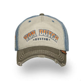Von Dutch Retro Skull Cap Blue/Green - Swagger & Jacks Ltd