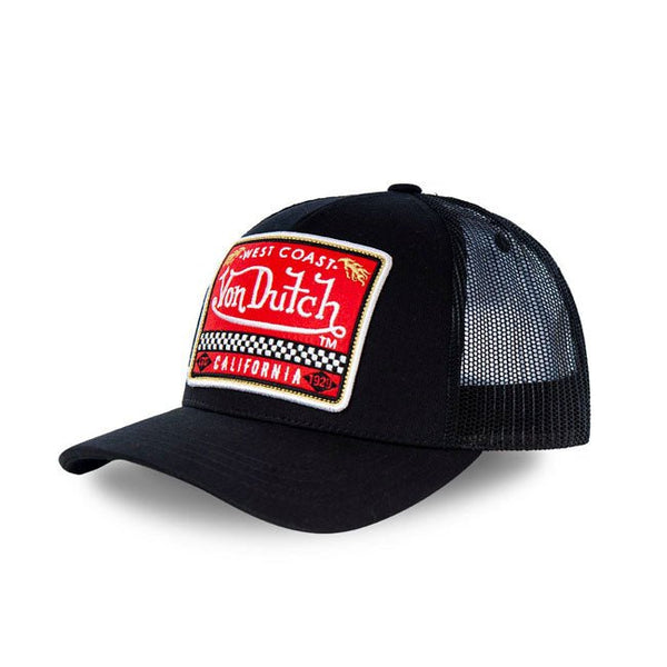 Von Dutch West Coast Cap Black - Swagger & Jacks Ltd