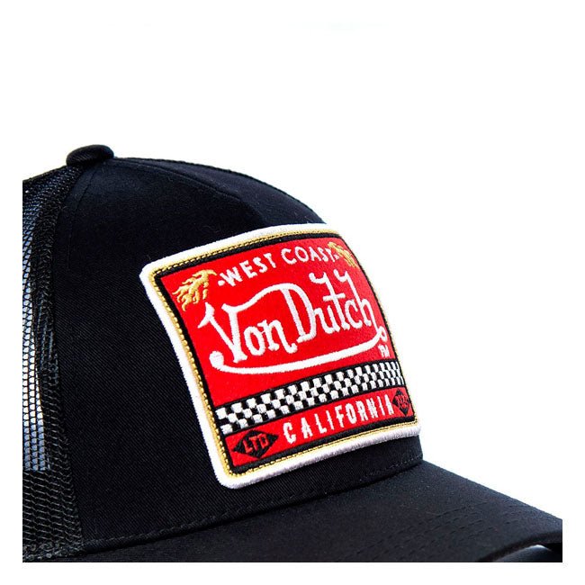 Von Dutch West Coast Cap Black - Swagger & Jacks Ltd