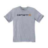 Carhartt Core Logo T-Shirt Heather Grey - Swagger & Jacks Gentlemen's Grooming Ltd