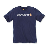 Carhartt Core Logo T-Shirt S/S Navy - Swagger & Jacks Ltd