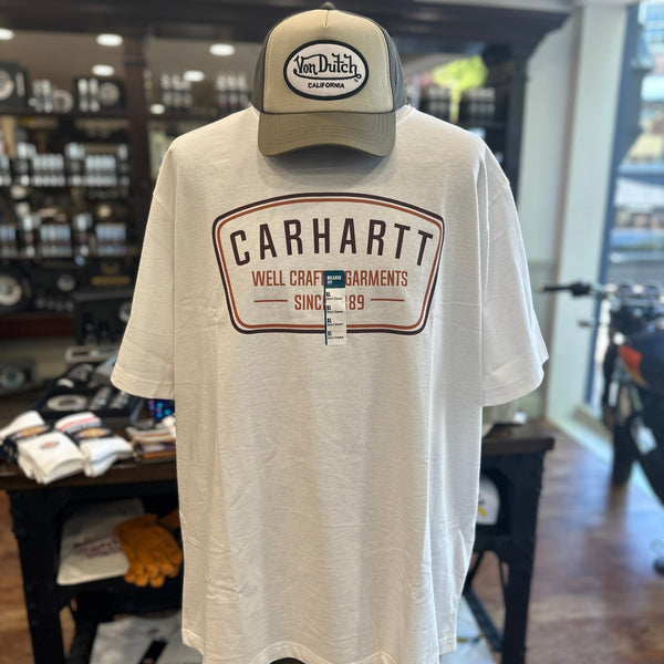 Carhartt Crafted Graphic T-Shirt White - Swagger & Jacks Ltd