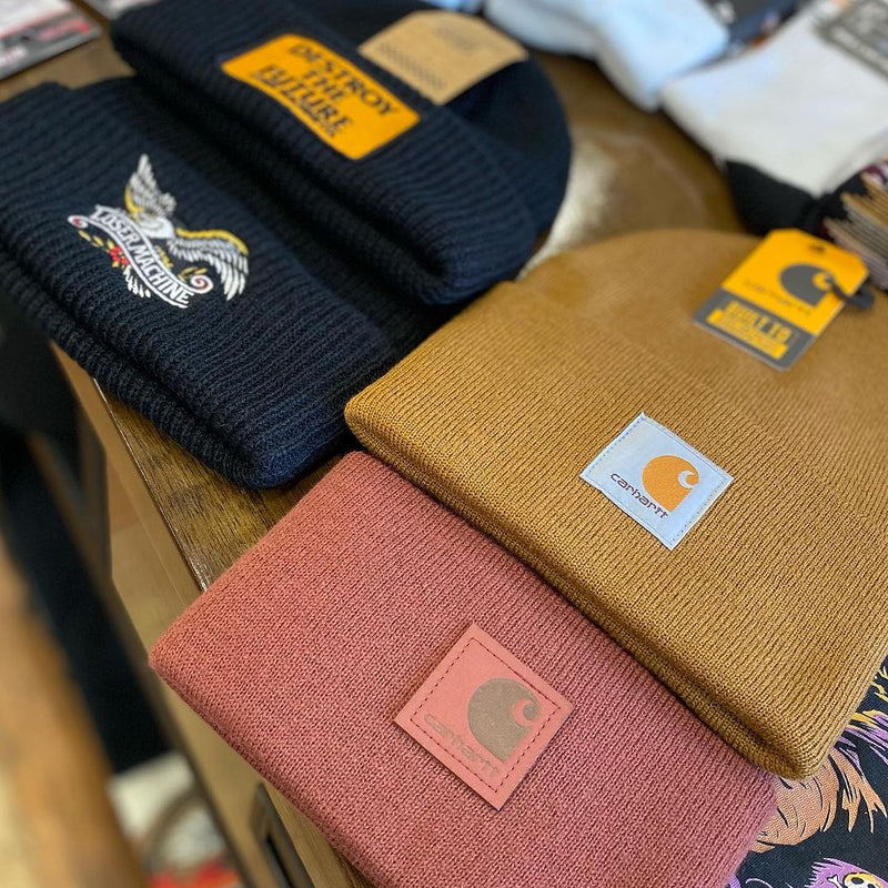 Carhartt Knit Beanie Sable - Swagger & Jacks Ltd