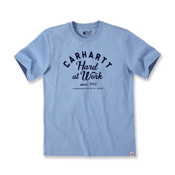Carhartt Relaxed Fit T-Shirt Skystone Heather - Swagger & Jacks Ltd