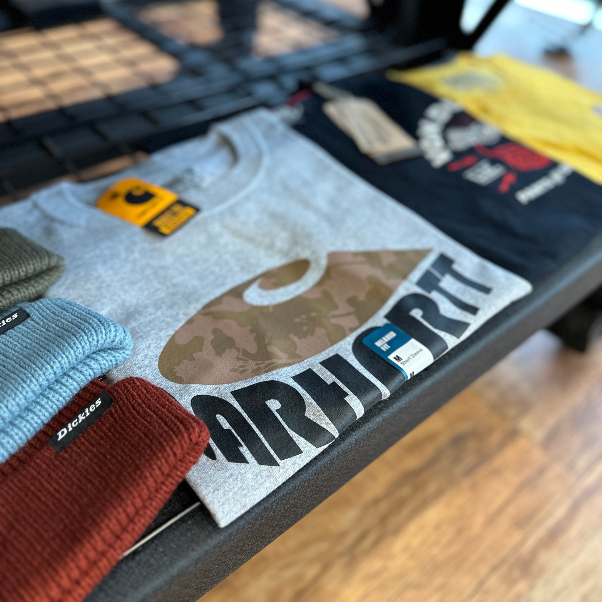 Carhartt S/Sleeve Camo C Graphic T-Shirt Heather Grey - Swagger & Jacks Ltd