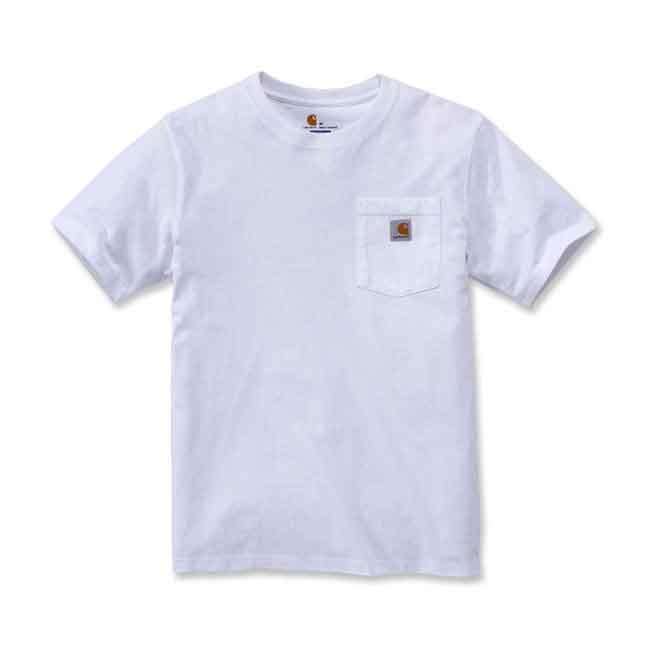 Carhartt Workwear Pocket T-Shirt - White - Swagger & Jacks Gentlemen's Grooming Ltd