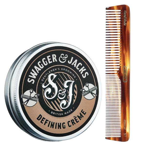 Defining Creme + Kent Handmade Styling Comb - Swagger & Jacks Gentlemen's Grooming Ltd